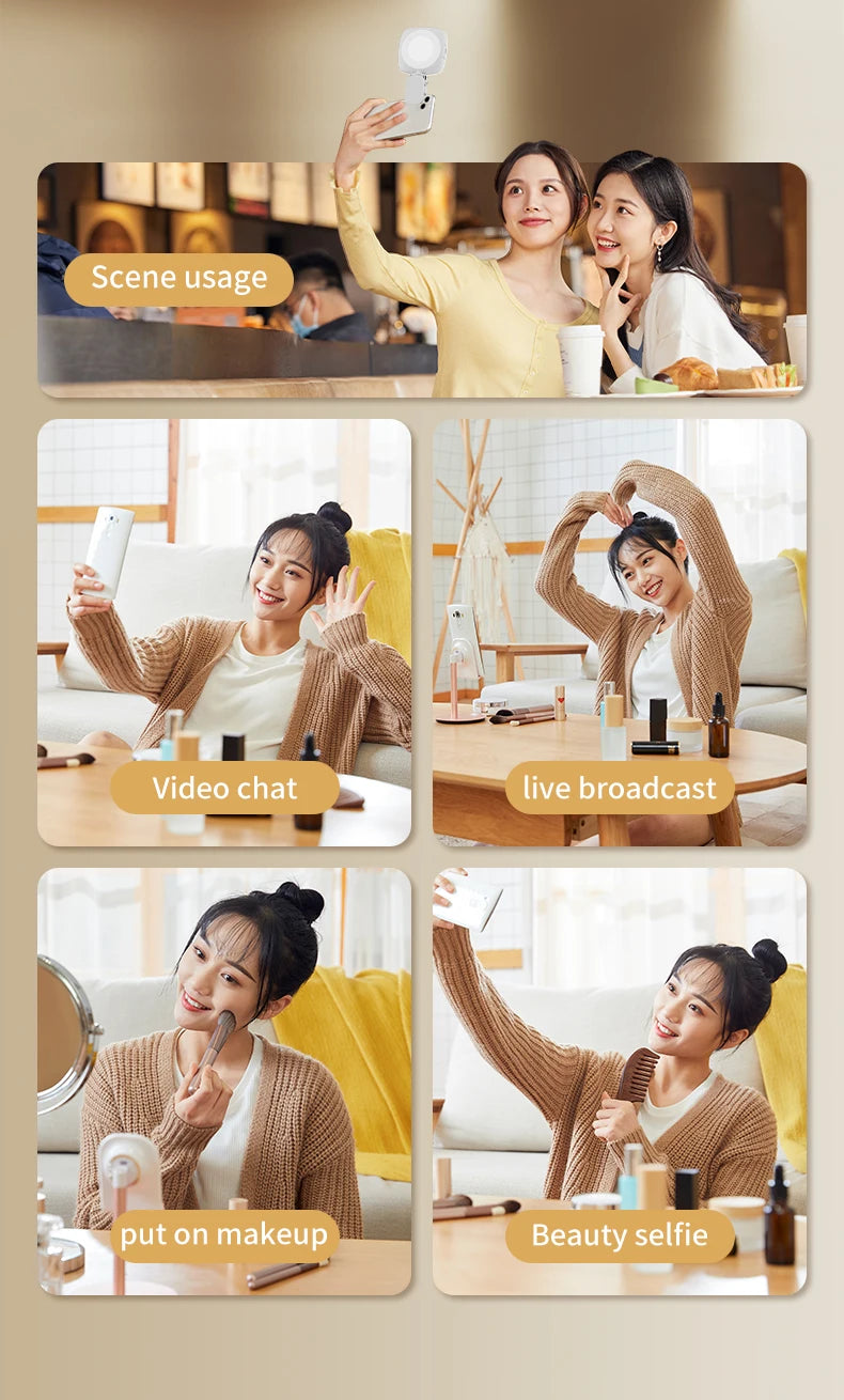 Luz para Selfie de teléfono