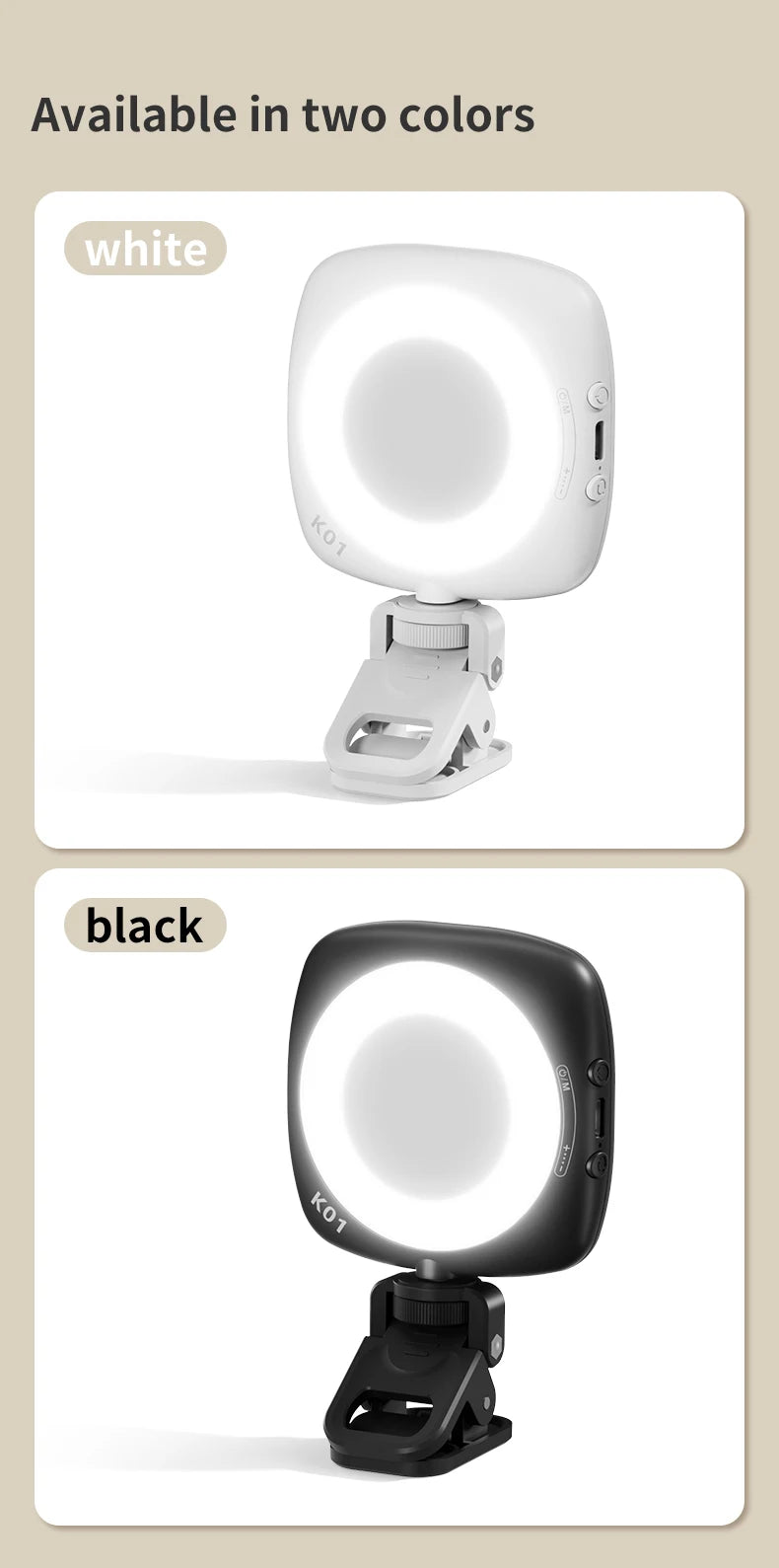 Luz para Selfie de teléfono