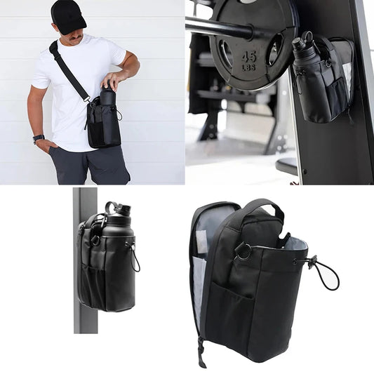 Bolsa magnética para botella de agua, soporte para vasos específico para gimnasio con imán fuerte para deportes al aire libre, novedad de 2025